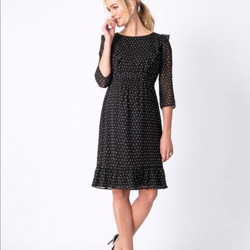 Seraphine Starry Night Maternity and Nursing Dress size 8
